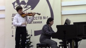 С. Прокофьев "Скерцо" исполняет Иващенко Дмитрий (скрипка)