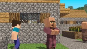 Annoying Villagers 2  Minecraft Animation