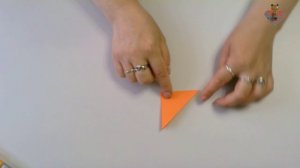 Оригами Лисичка, игры с бумагой Складываем за 2 минуты!