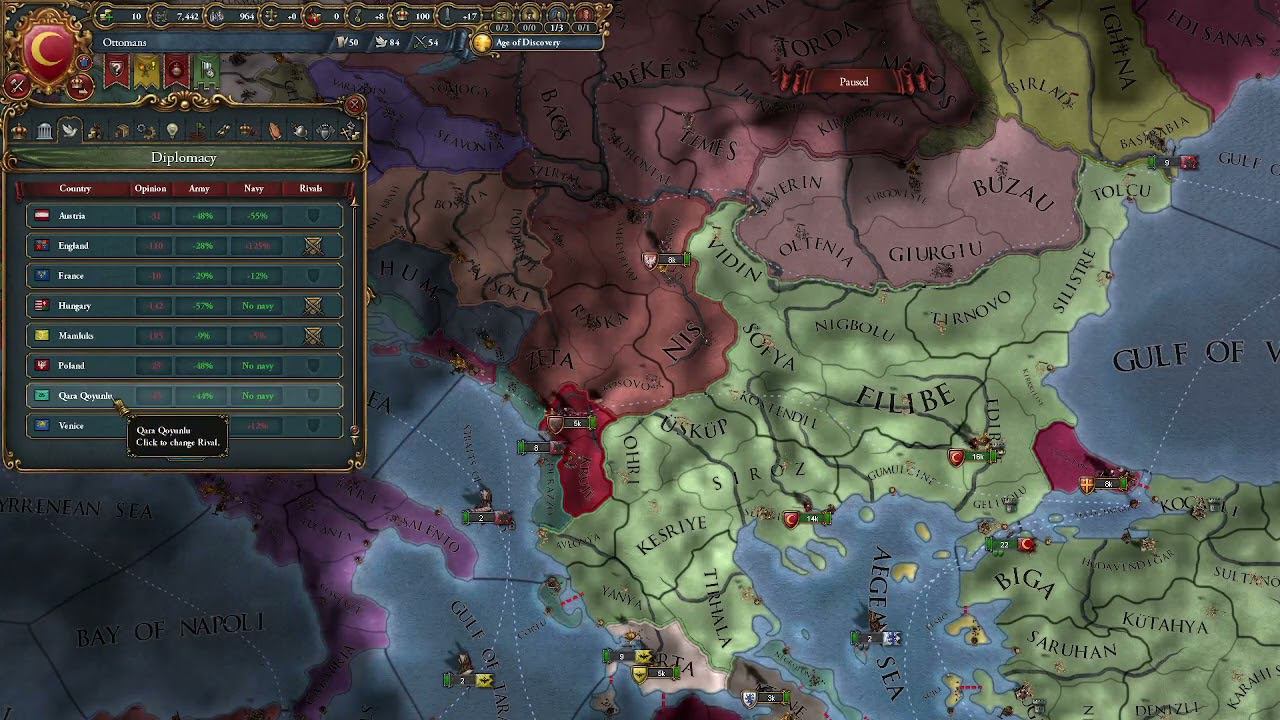Europe Universalis IV 1.34.5 Casual ottomans часть 1.