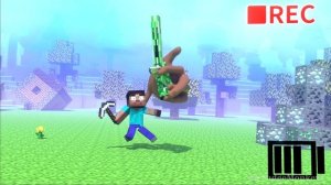 CURSED Steve VS Creeper | Minecraft Animation | Funny Herobrine Life