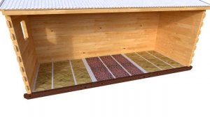 Устройство готовой мобильной бани. "ПБК-Плюс"