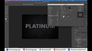 Shiny Chrome Text Effect in Photoshop