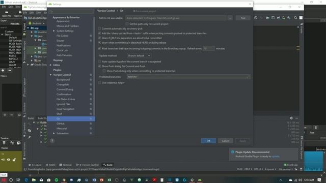 How to Install & Configure Git; Push and Pull Android Studio Tutorial смотреть онлайн