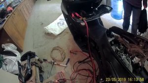 Автоэлектрик за донат. SYM GTS 300i EVO не заводится, нет искры. Отключение датчика подножки.