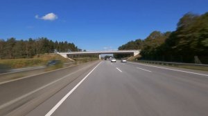 Autobahn (A7), Germany: Hamburg - Neumünster - 5K (2880p/60p)