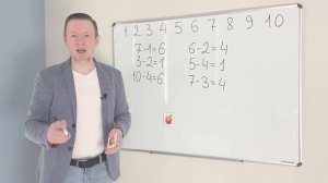 Математика 1 класс: видео урок 15 - решаем примеры на вычитание (практика)
