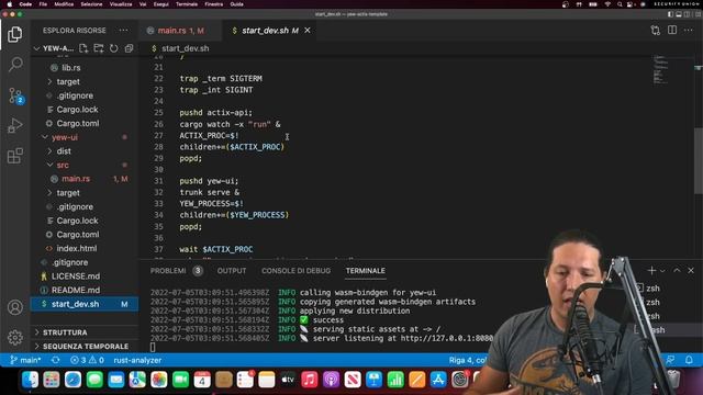 How to create a Full Stack Rust App with Yew and Actix - Part 1 смотреть онлайн