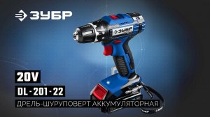 DL-201-22 Дрель-шуруповерт аккумуляторная