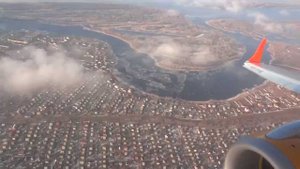 Полёт над Саратовом.