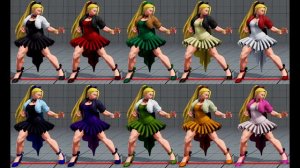 Street Fighter V - New Ibuki,Cammy And Chun-Li Summer Costume Colors And More!