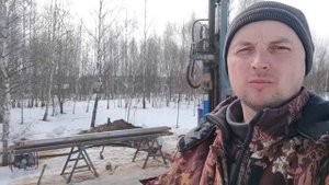 Бурение на воду в Заокском. Скважина на известняк, с затрубной цементацией.