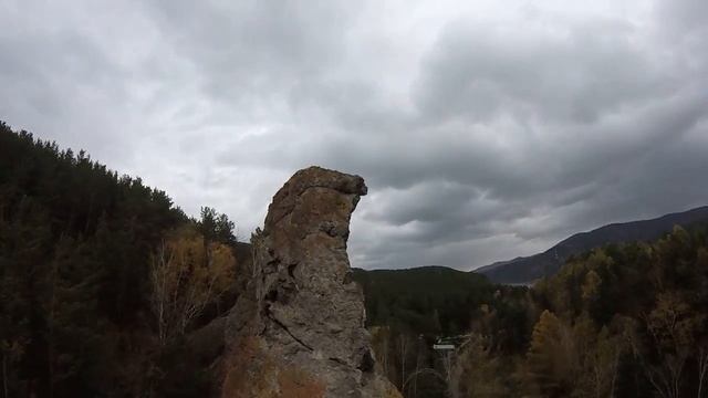 Скала "Голубка". Красноярск. Енисей. смотреть онлайн