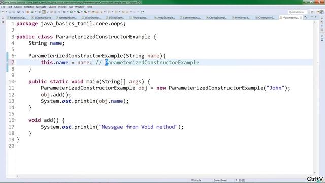 Java OOP's Concepts | Object Oriented Programming | Java Tutorial For Beginners in Tamil