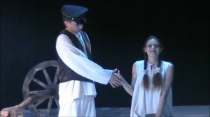 Сцена из спектакля Поминальная молитва Г.Горина