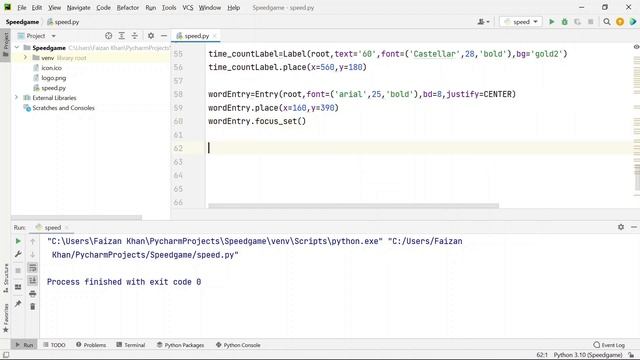 Python Tkinter GUI: Build a Typing Speed Game from Scratch