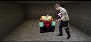 Я скрафтил стол зачарования в Майнкрафт