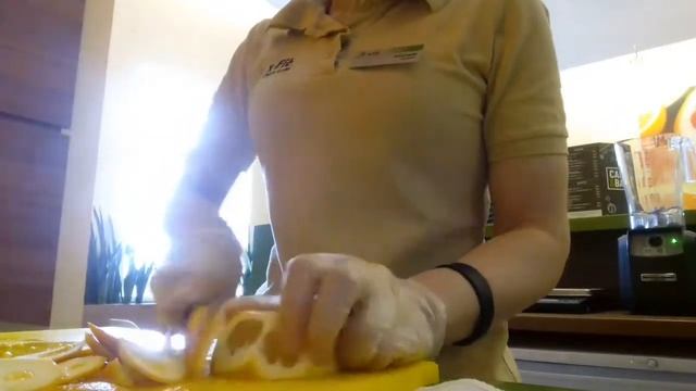 Чистка апельсина быстро ножом смотреть онлайн