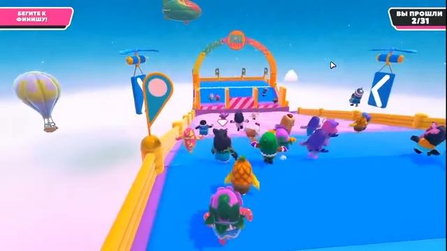 я короче долбанулся и играю в детские игры × Fall Guys × the escapists 2 смотреть онлайн