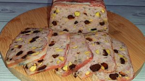 Мясная закуска  Террин.