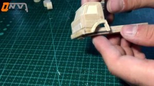 КАК СДЕЛАТЬ МАШИНКУ ИЗ ДЕРЕВА - КАМАЗ