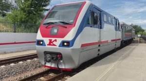 Приволжская детская железная дорога в Волгограде