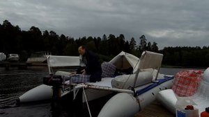 053 Тохацу 3,5В2 установка и запуск после 2 лет консервации / Tohatsu 3.5B2 set up&start after 2 yr