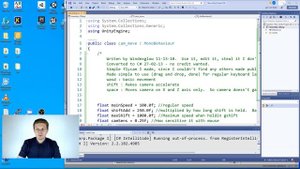 Уроки Unity / Как сделать управление камерой мышкой и WASD