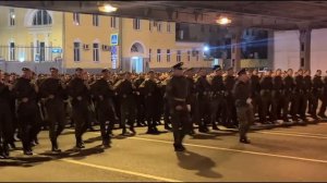 Ночная репетиция Парада Победы 2023 в Москве | 27.04.2023