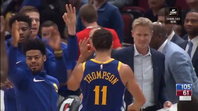 Пять лет назад Клэй Томпсон в матче реализовал 14 трехочковых бросков всего за 26 минут на паркете. смотреть онлайн