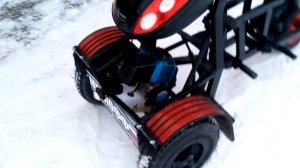 Мотосамокат МЕТЛОФФ,передний привод-обзор,ЗИМА.