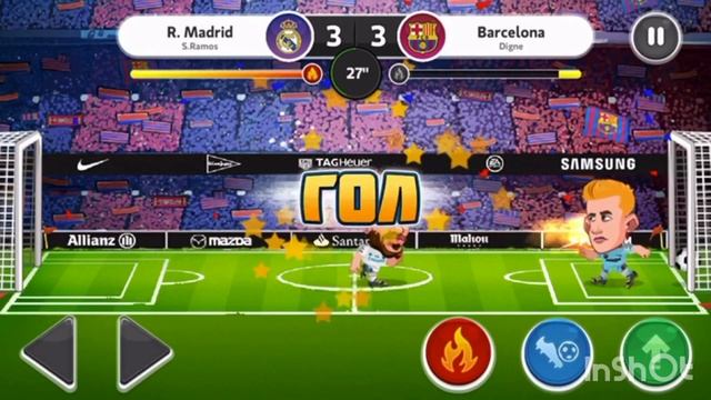 (Камбек)Мини-обзор на игру Head Soccer 2018 смотреть онлайн