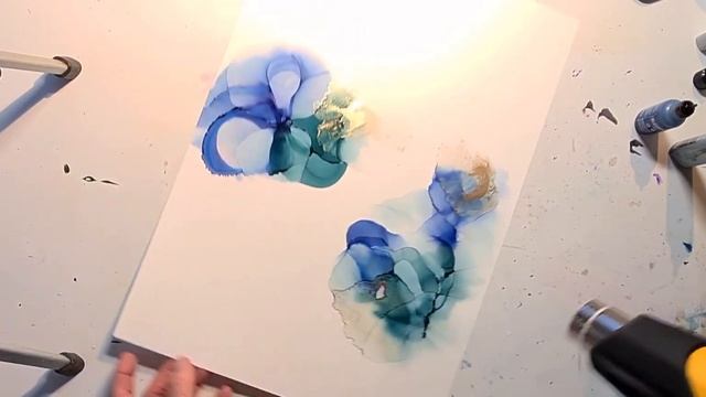 Alcohol Ink Paint Pouring Abstract Satisfyring Fluid Art 137 смотреть онлайн