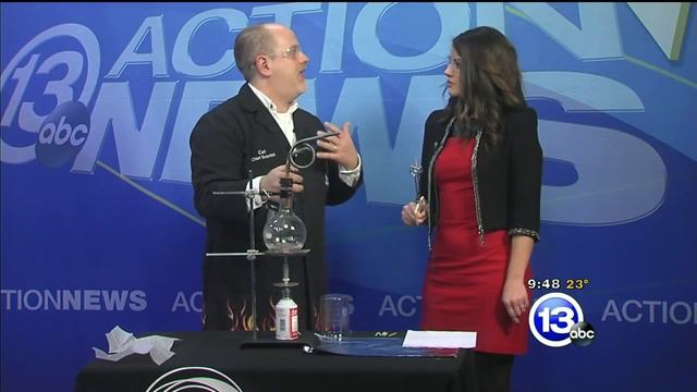 Imagine It - Superheated steam ignites a match смотреть онлайн