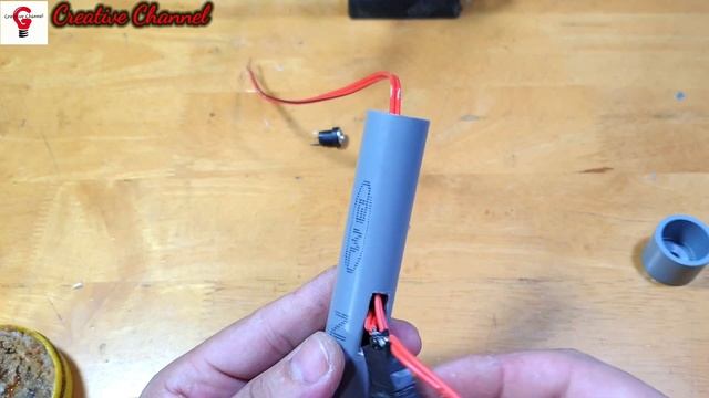 How to make a soldering iron at home / Glow Plug - Creative channel смотреть онлайн
