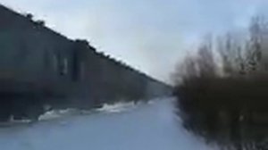 Поезд на перегоне Киров-Котласский - Матанцы