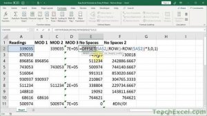 Easy Excel Formulas Every N Rows - No Arrays!