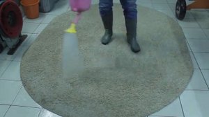стирка ковра с высоким ворсом