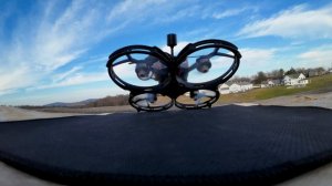 GEPRC CineLog 35 6S | FULL THROTTLE launch control fpv drone takeoff