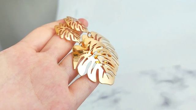 корейские серьги-подвески смотреть онлайн