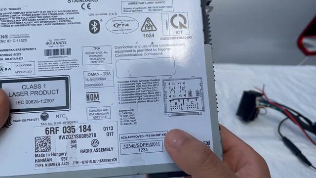 Bluetooth-модуль для RCD510, RCD310, RCD300, RNS510, RNS315 , RNS310, Bolero, Swing смотреть онлайн