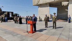 Военную присягу в Витебске приняли более 400 новобранцев 103-й бригады ВДВ