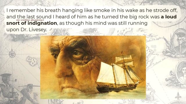 Роберт Стивенсон. Остров сокровищ: отрывок из романа (на английском языке) смотреть онлайн