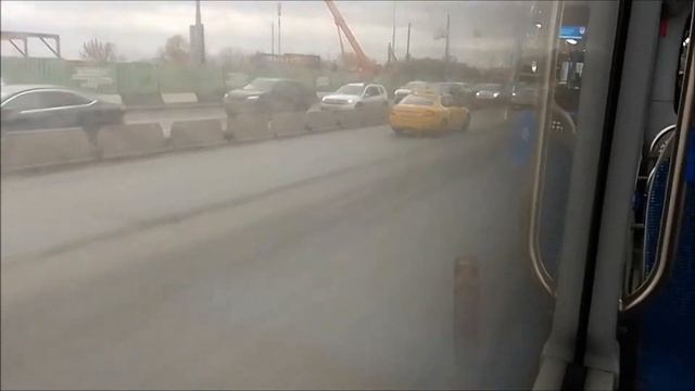 От метро Коломенская до Метро Каширская на автобусе КМ1