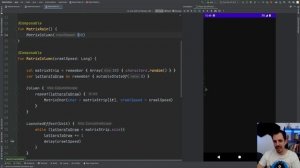 Lluvia de código (Matrix Rain) con Jetpack Compose ? - ? Matrix Resurrections