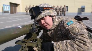 Обучение действиям расчета и боевые стрельбы из СПГ 9