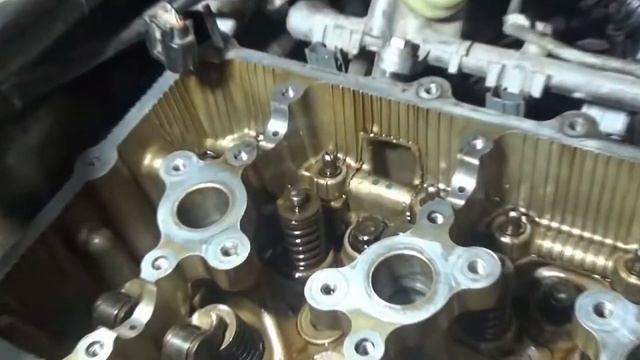 TOYOTA 2TR-FE ЗАМЕНА ПРОКЛАДКИ ГОЛОВКИ БЛОКА