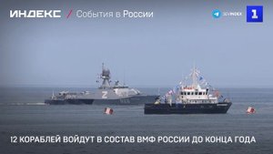 12 кораблей войдут в состав ВМФ России до конца года