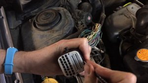 Как разобрать большой разъем субару / How to Disassemble Big Black Connector B21 Subaru