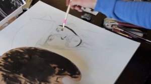 Как рисовать (нарисовать) портрет карандашом./ c нуля по фото/ для начинающих!